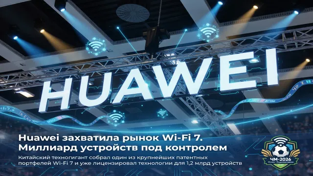 Huawei захватила рынок Wi-Fi 7. Миллиард устройств под контролем