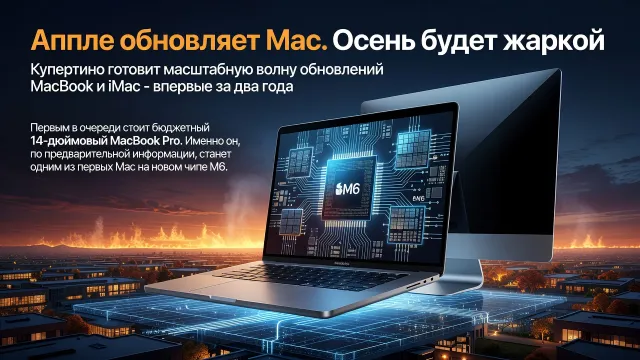 Apple обновляет Mac. Осень будет жаркой